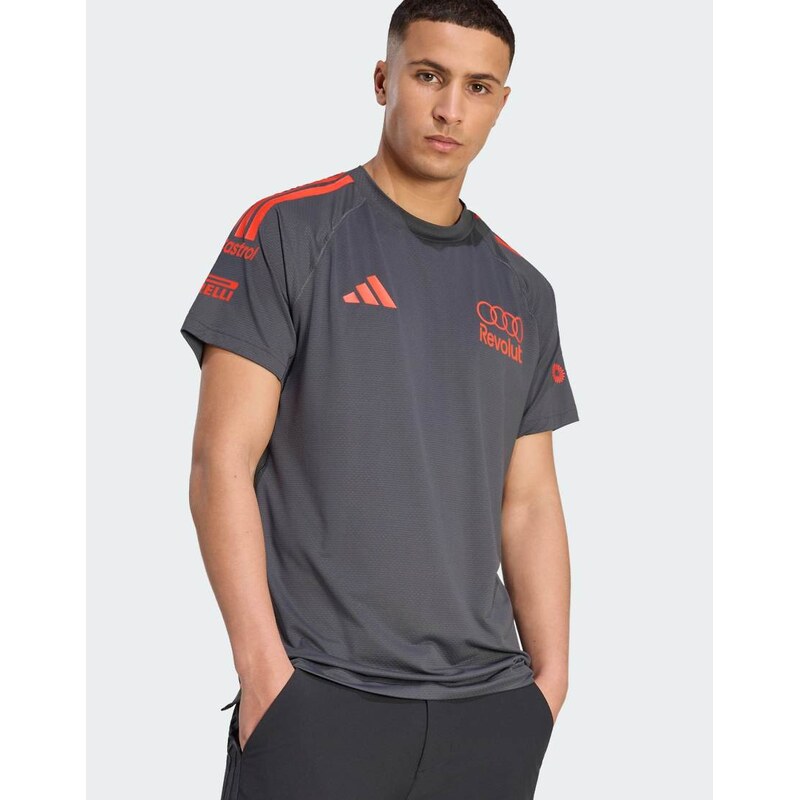 adidas performance Audi revolut f1 team mechanics jersey in