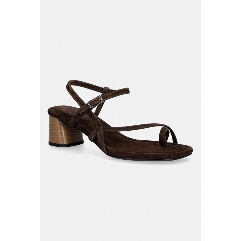 Vagabond Shoemakers sandály na sloupku semišové EVIE