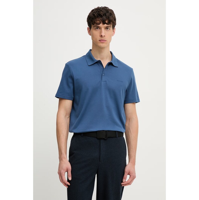 Calvin Klein polo pánské s bavlnou