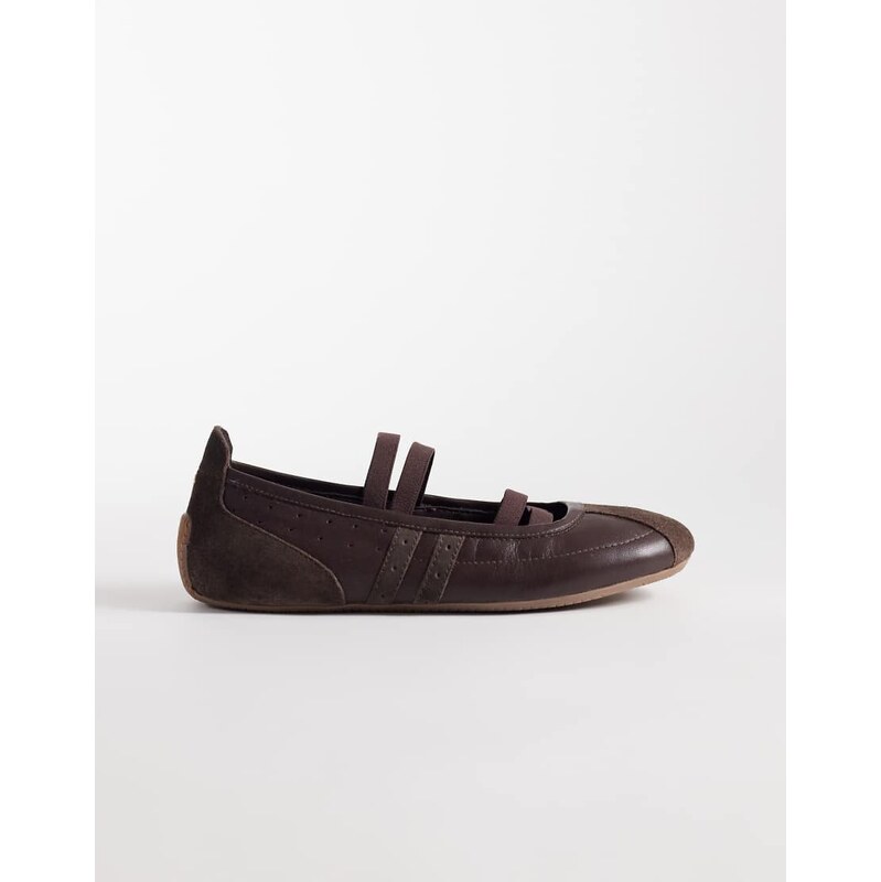 Bronx zenday-a ballet flats in coffee bean-Brown