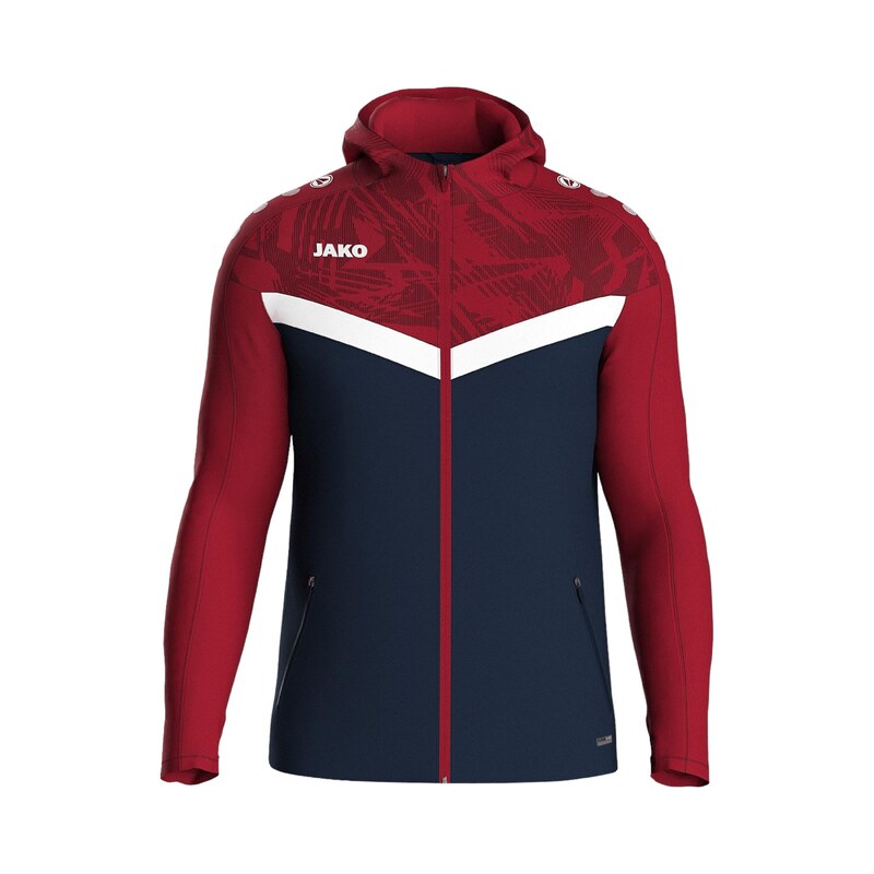 JAKO Sportovní bunda modrá / červená / bílá