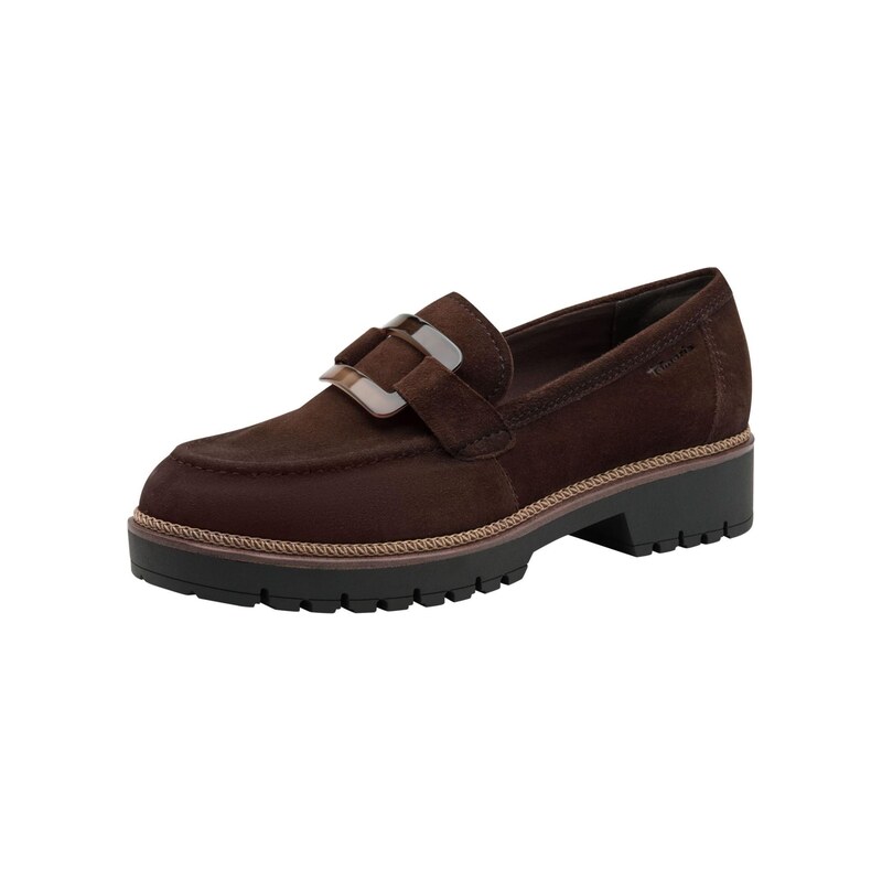 Tamaris Slipper tmavě hnědá