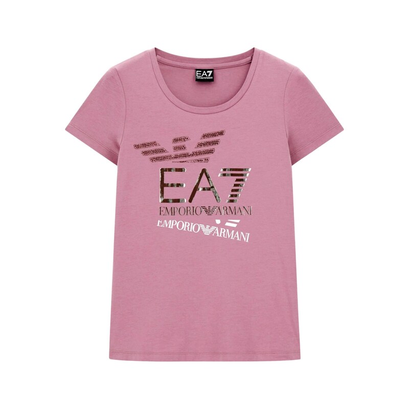 EA7 Emporio Armani Tričko starorůžová 115558296