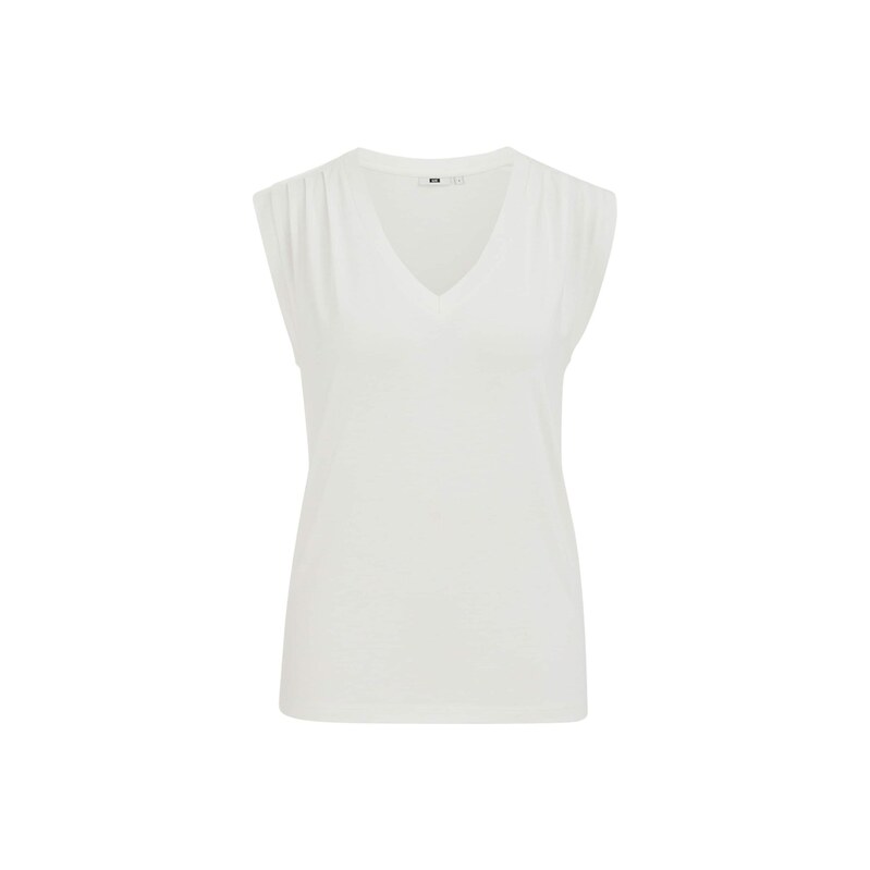 WE Fashion Top slonová kost