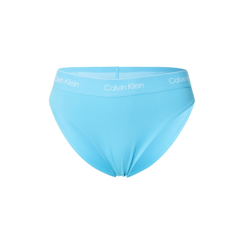 Calvin Klein Swimwear Spodní díl plavek nebeská modř / bílá 115558618