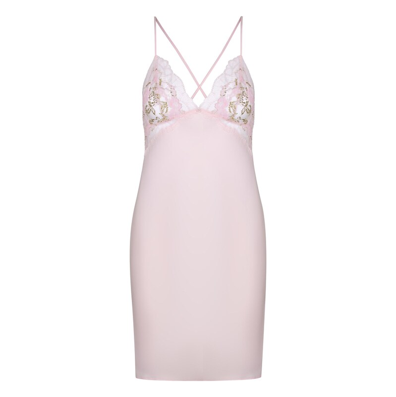 Hunkemöller Negližé Miri zelená / růže 115558866