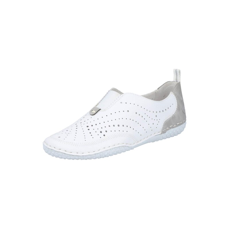 Rieker Slipper šedá / bílá 115558872