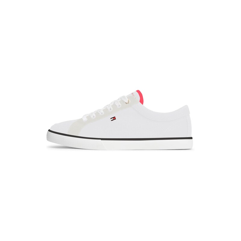 TOMMY HILFIGER Tenisky Enamel Flag bílá