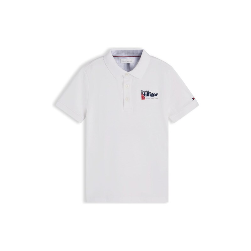 TOMMY HILFIGER Tričko Regular Fit Graphic Embroidery námořnická