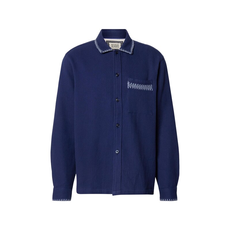 SCOTCH & SODA Košile světlemodrá / tmavě modrá