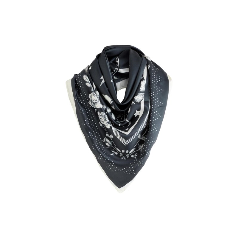 Rockett St George Šála černá / bílá 115559083