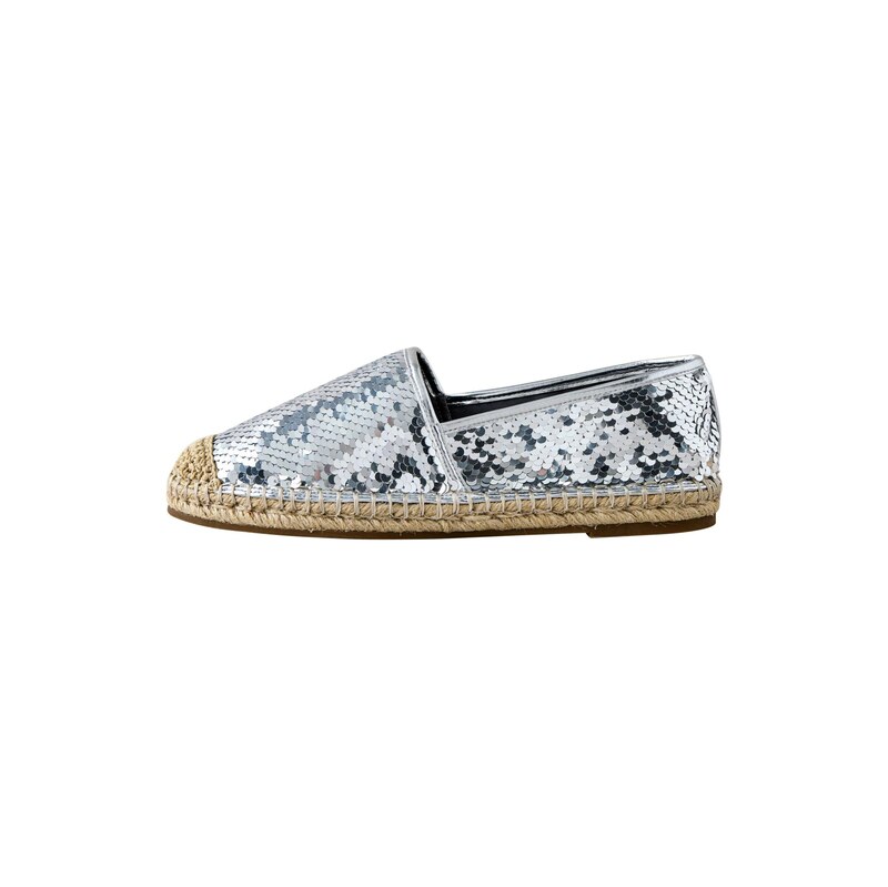 Next Espadrilky Forever Comfort stříbrná