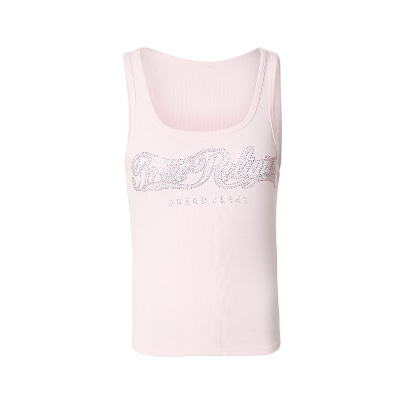 True Religion Top pastelově růžová