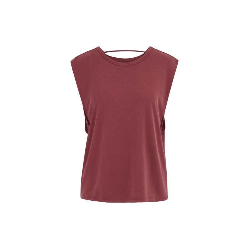 WE Fashion Top burgundská červeň 115559655