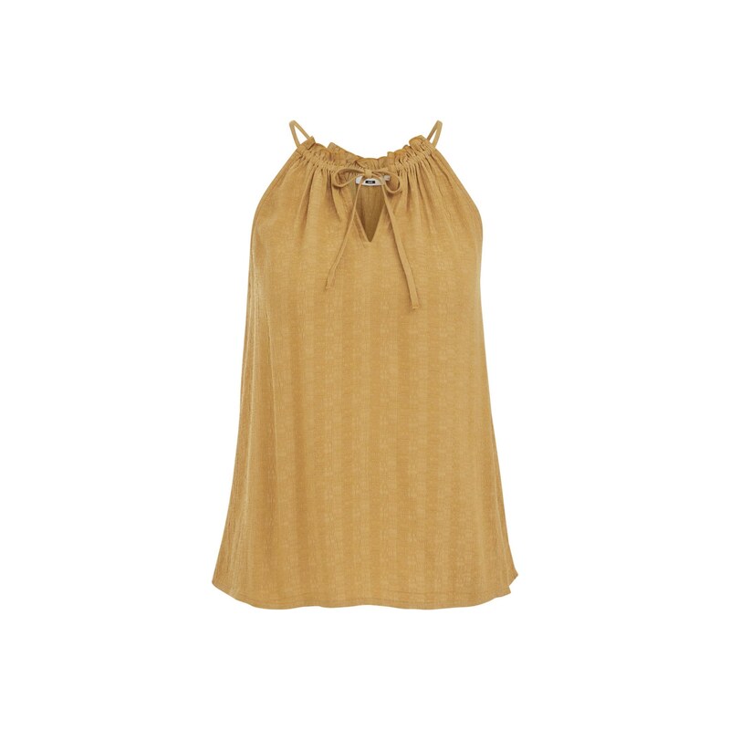 WE Fashion Top hořčicová 115559657