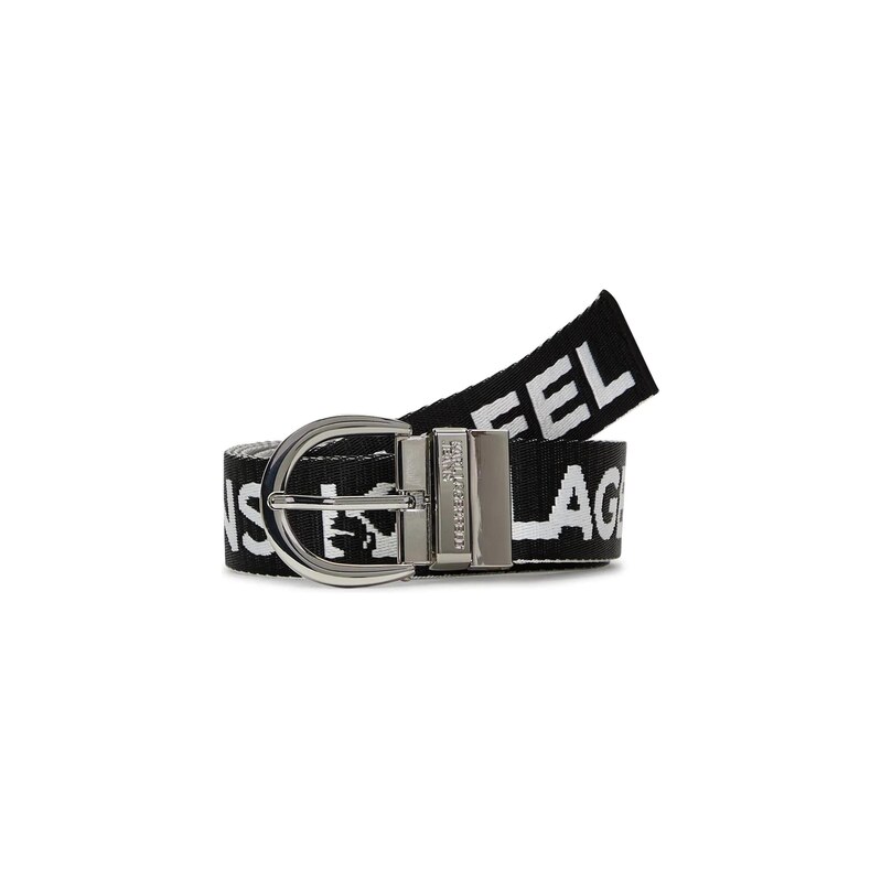 KARL LAGERFELD JEANS Opasek černá / bílá 115559718