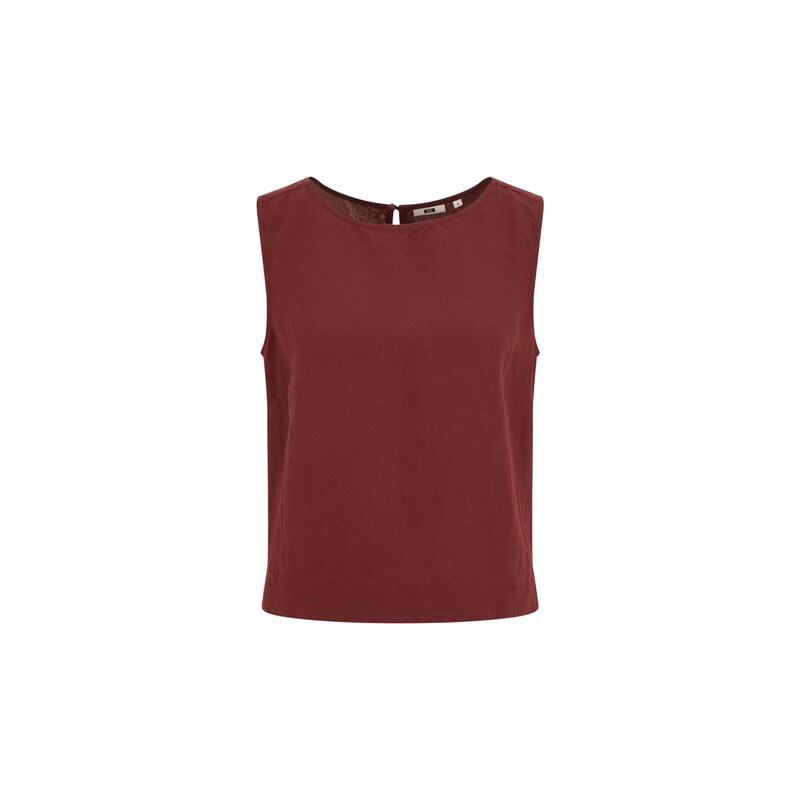 WE Fashion Top vínově červená 115559720