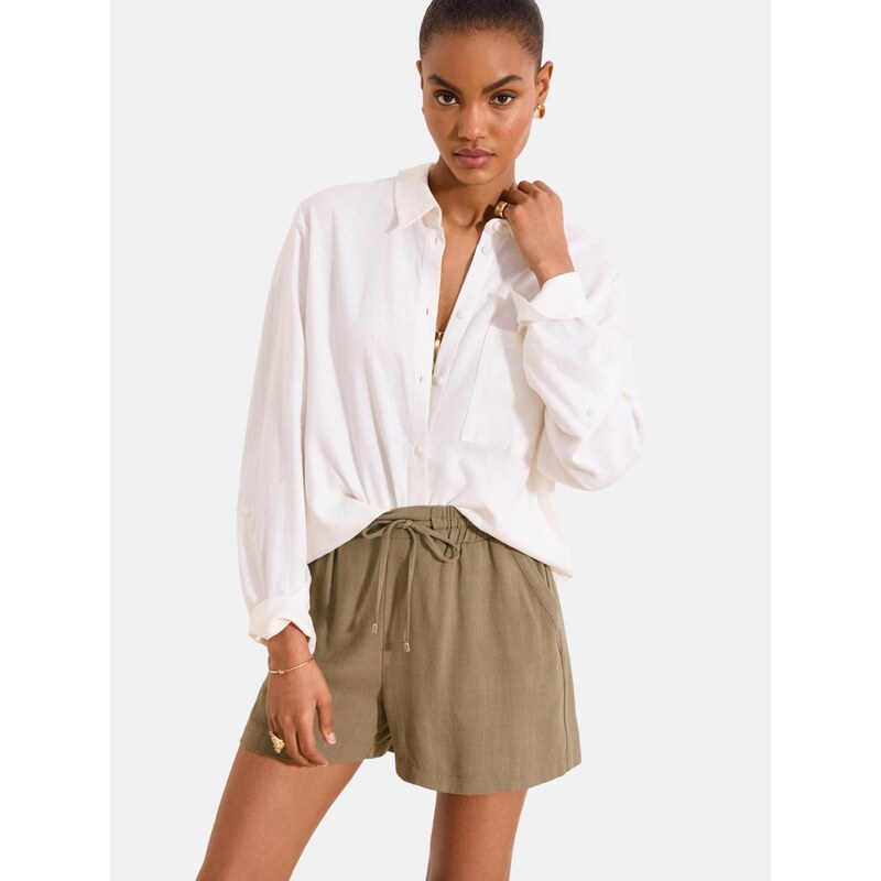 Lipsy Kalhoty khaki