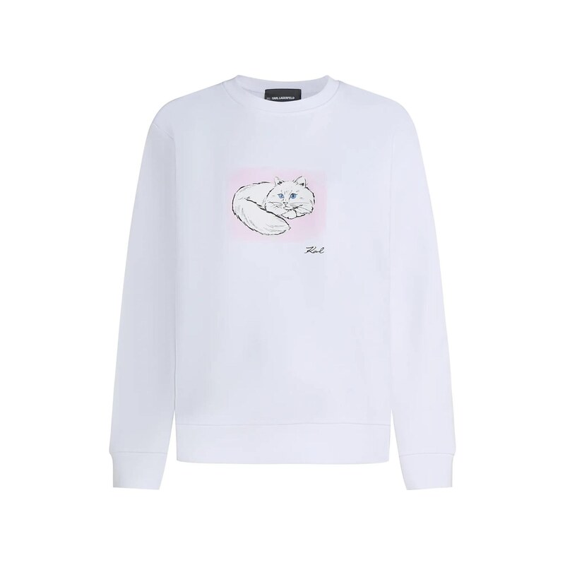 Karl Lagerfeld Mikina růžová / černá / bílá 115559840