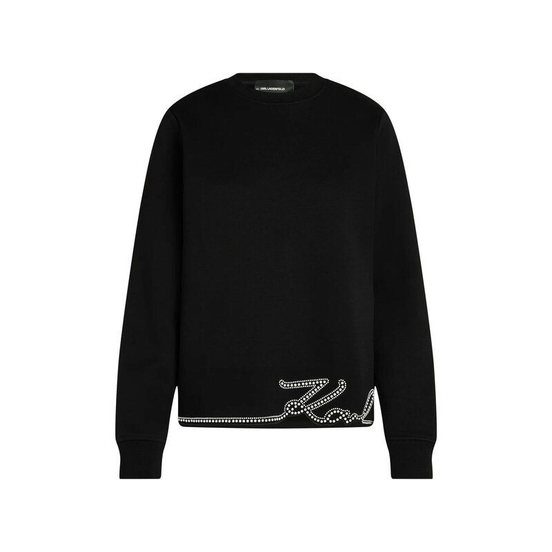 Karl Lagerfeld Mikina černá / perlově bílá 115559867