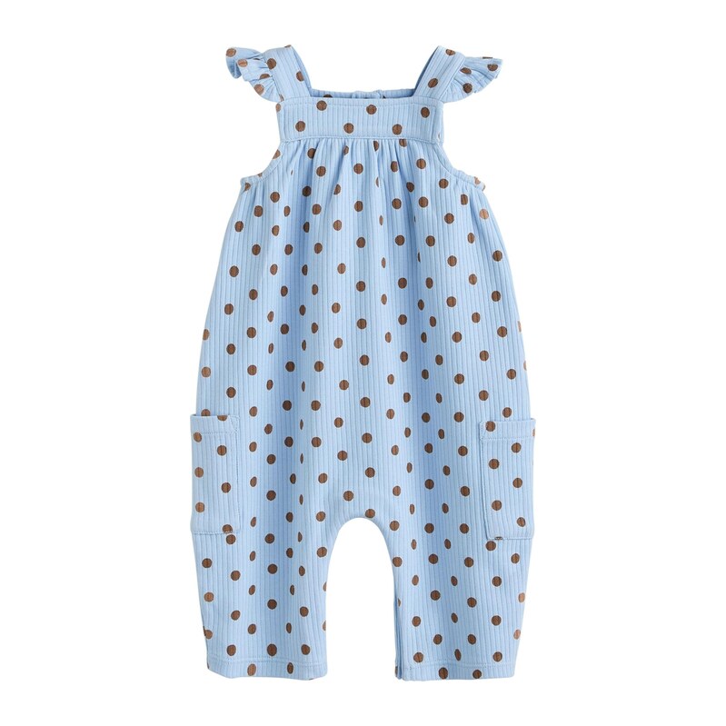 Next Dupačky/body nebeská modř / čokoládová