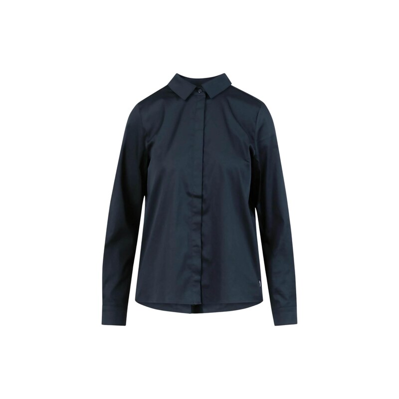 Coster Copenhagen Tričko Fitted tmavě modrá 115559064