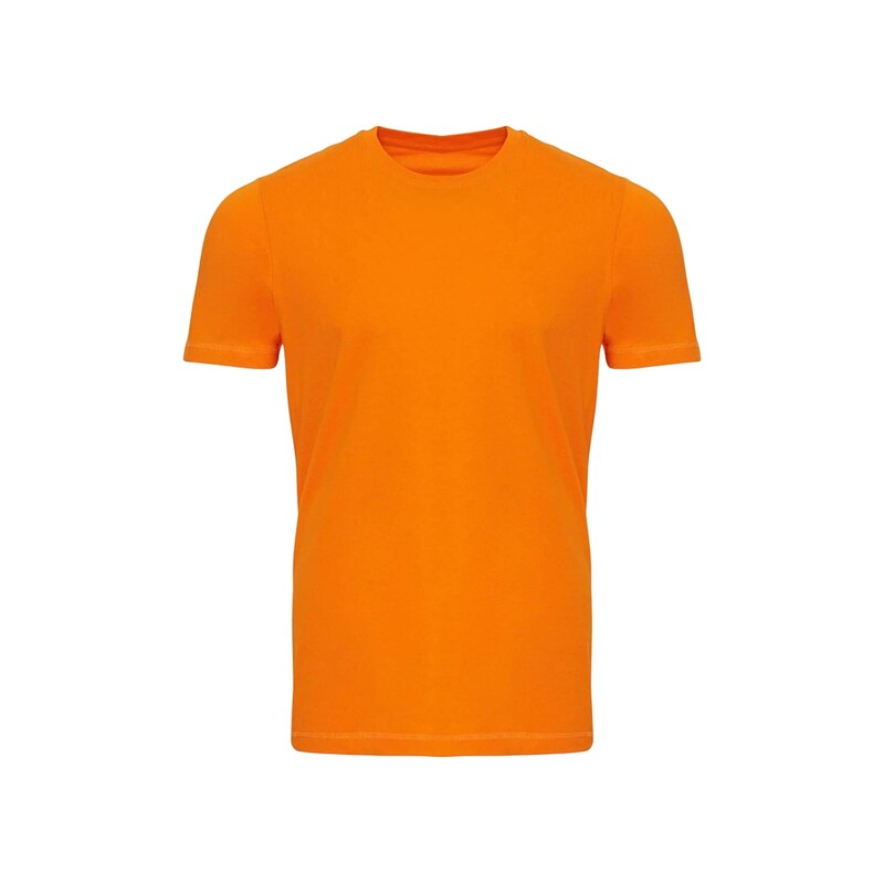 TEESHOPPEN Košile  Organic Basic  oranžová