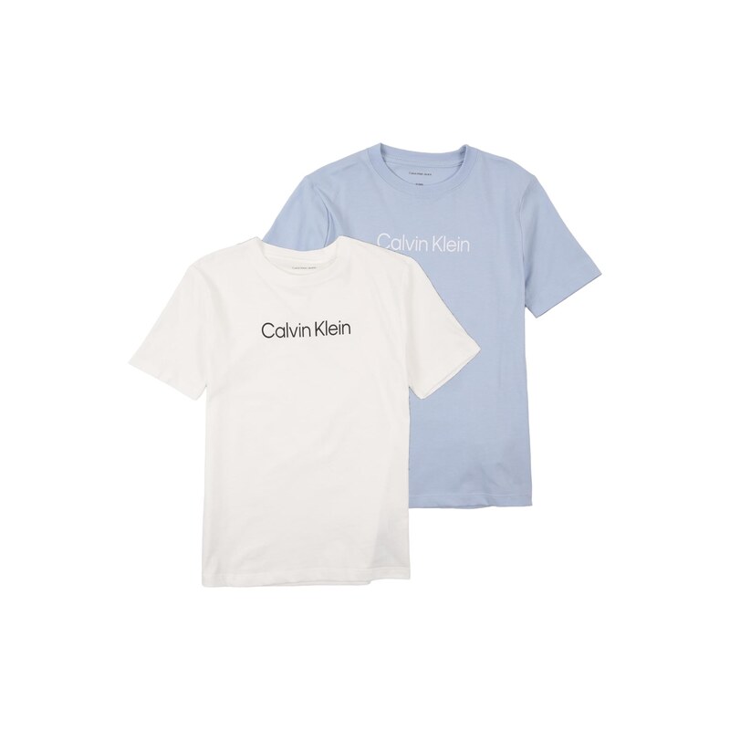 Calvin Klein Jeans Tričko Logo T chladná modrá / černá /
