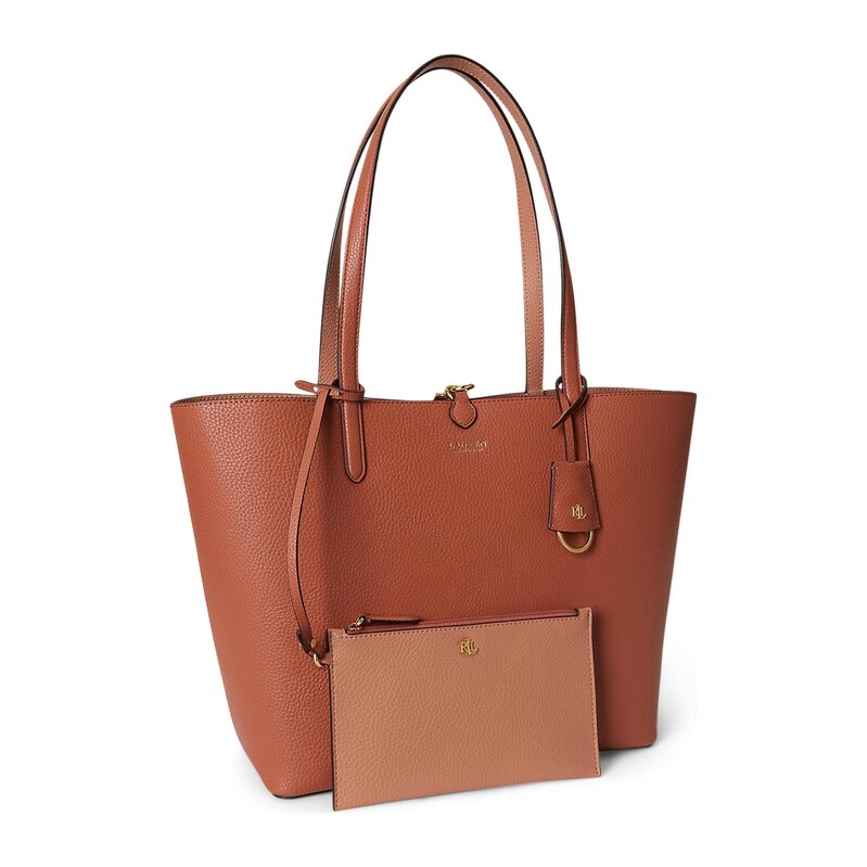 Lauren Ralph Lauren Nákupní taška oranžově červená