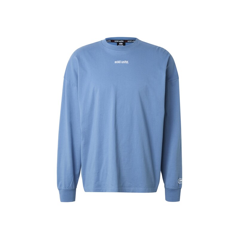 Ecko Unlimited Tričko Like světlemodrá / bílá