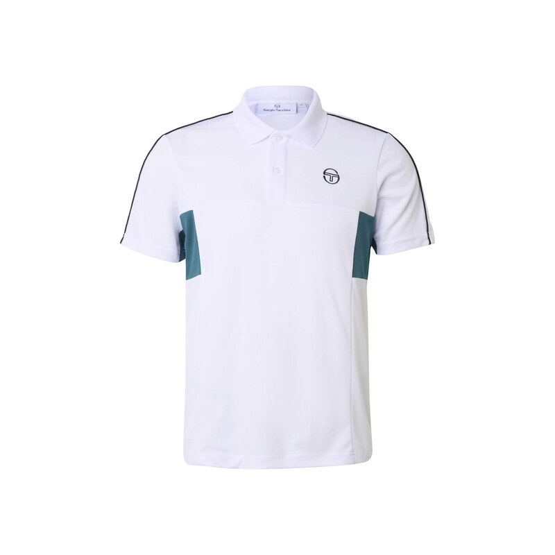 Sergio Tacchini Tričko nefritová / černá / bílá