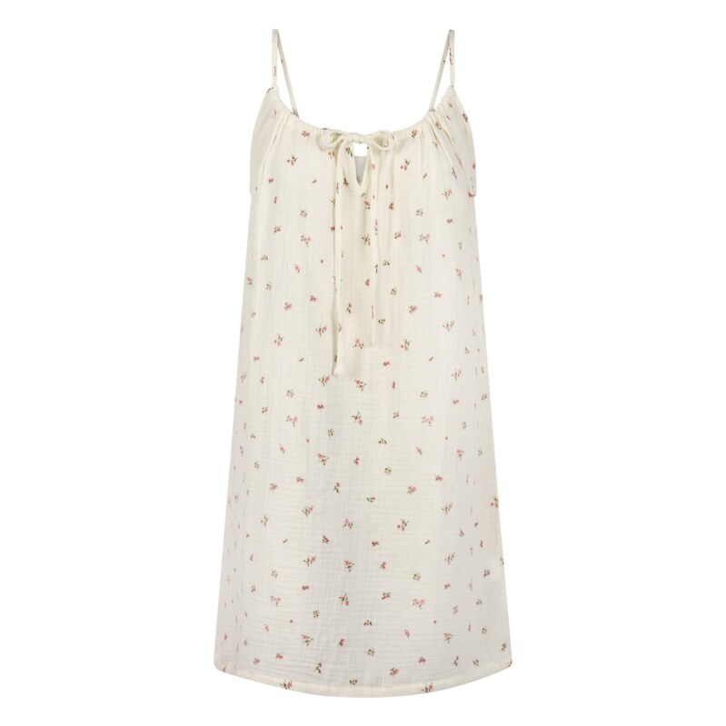 Hunkemöller Noční košilka zelená / pink / bílá 115561457