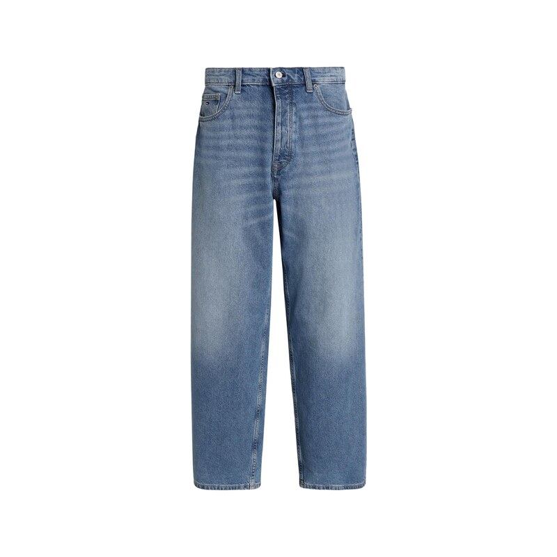 Tommy Jeans Džíny Theo Loose modrá džínovina