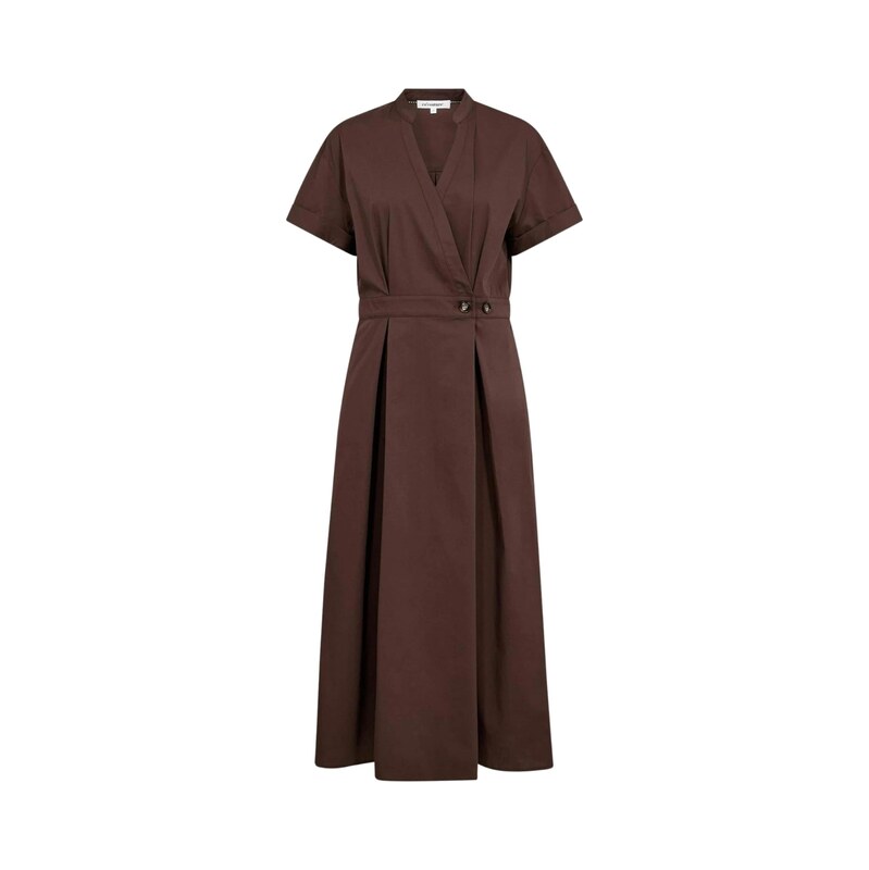 cocouture Šaty Eleracc tmavě hnědá 115562054
