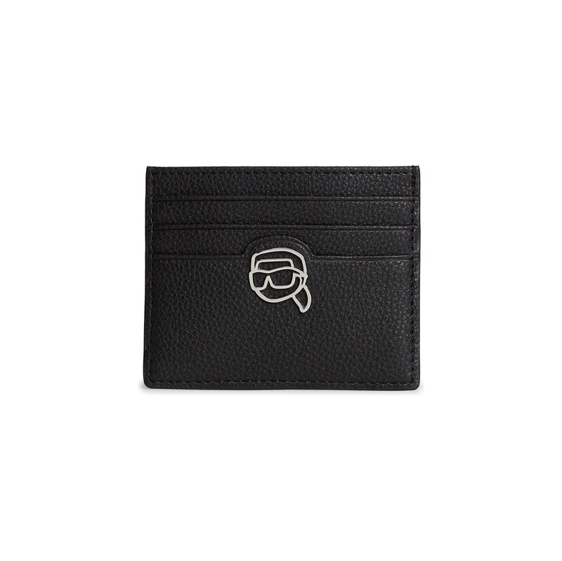 Karl Lagerfeld Pouzdro Ikon Pebble Kartenetui černá 115562101
