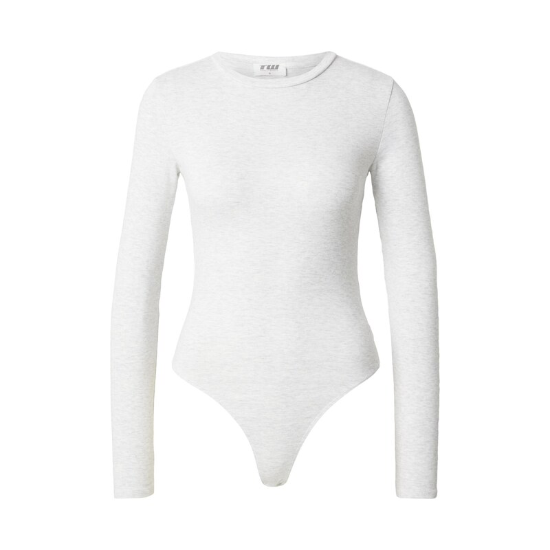 Tally Weijl Tričkové body světle šedá 115562414