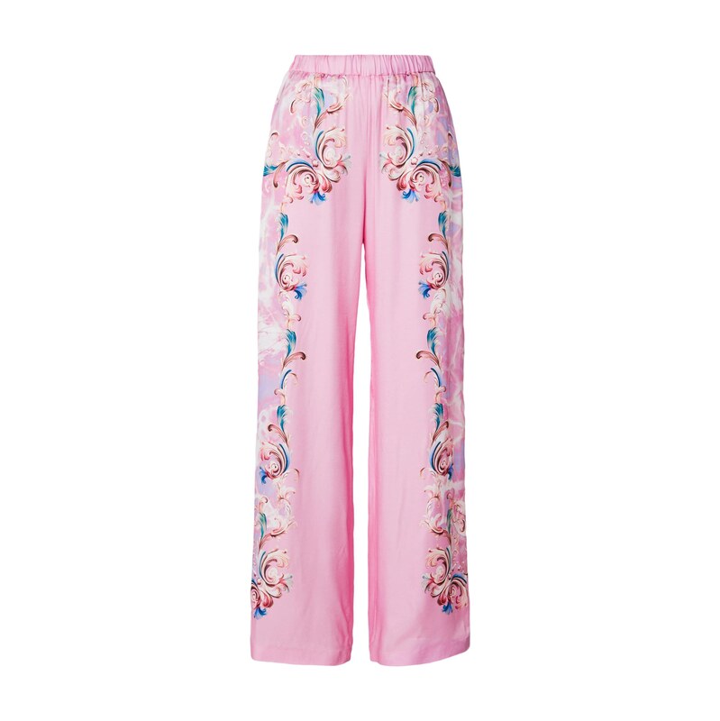 Versace Jeans Couture Kalhoty azurová / orchidej / tmavě červená / 115562392