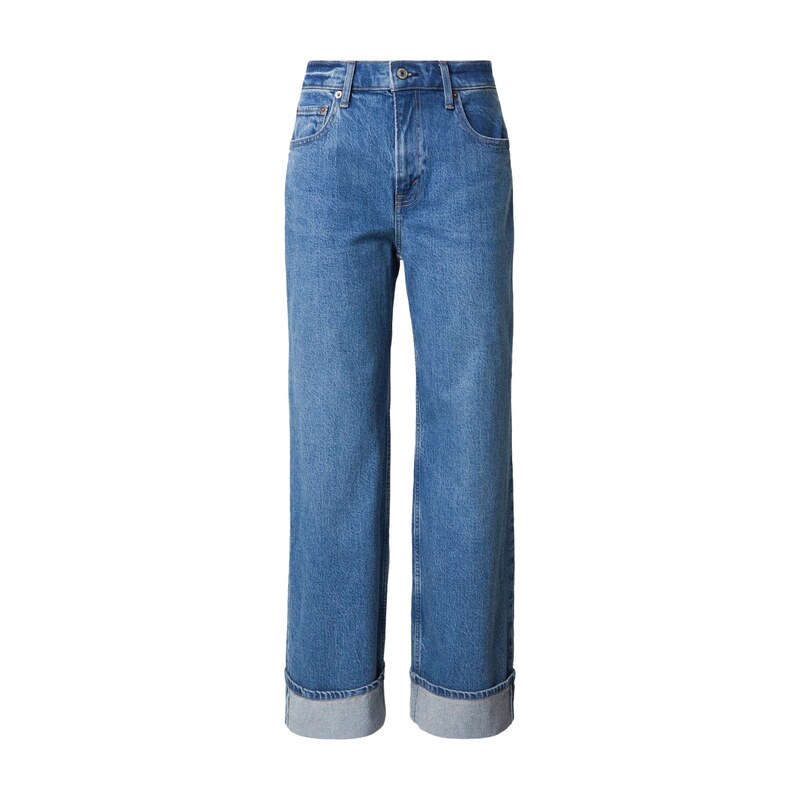 Abercrombie & Fitch Džíny 90S modrá džínovina