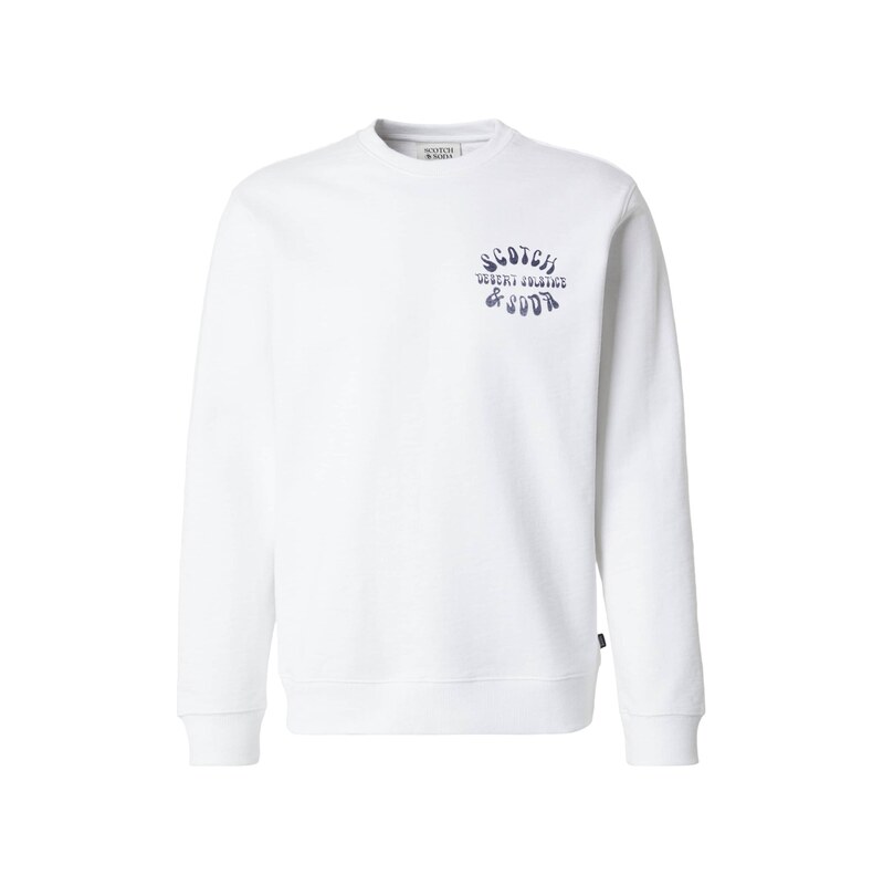 SCOTCH & SODA Mikina námořnická modř / bílá