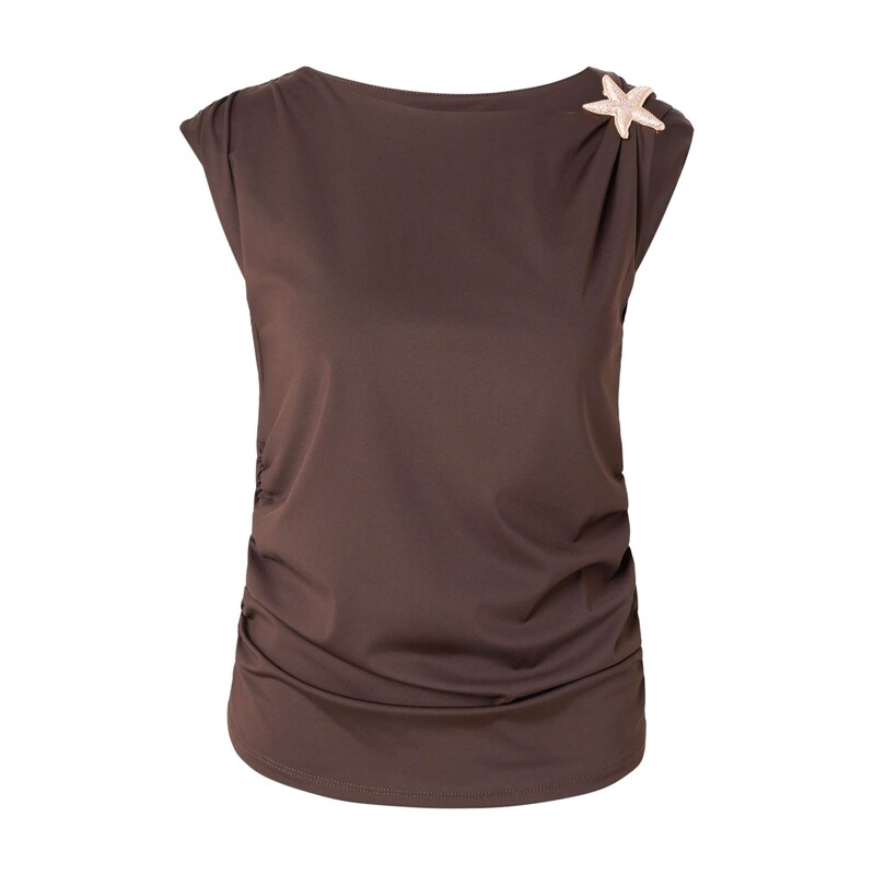 Hailys Top Do44nna hnědá 115562481