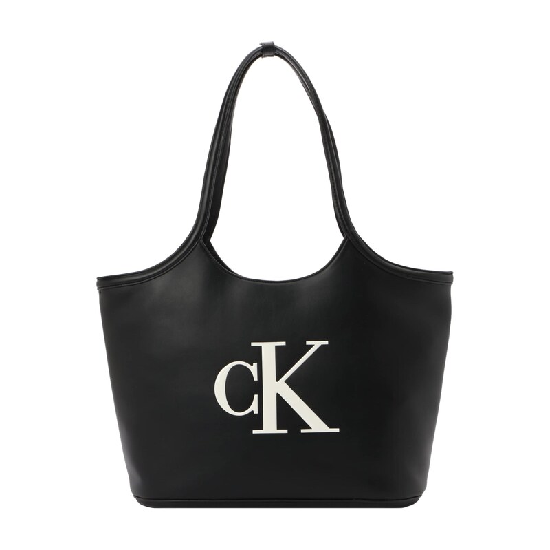 Calvin Klein Nákupní taška černá / bílá 115562564