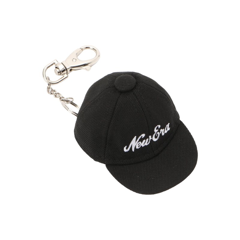 NEW ERA Přívěsek na klíče MINI CAP černá / bílá