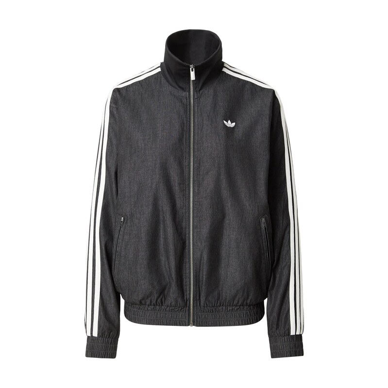 ADIDAS ORIGINALS Přechodná bunda 'FB' tmavě modrá / bílá