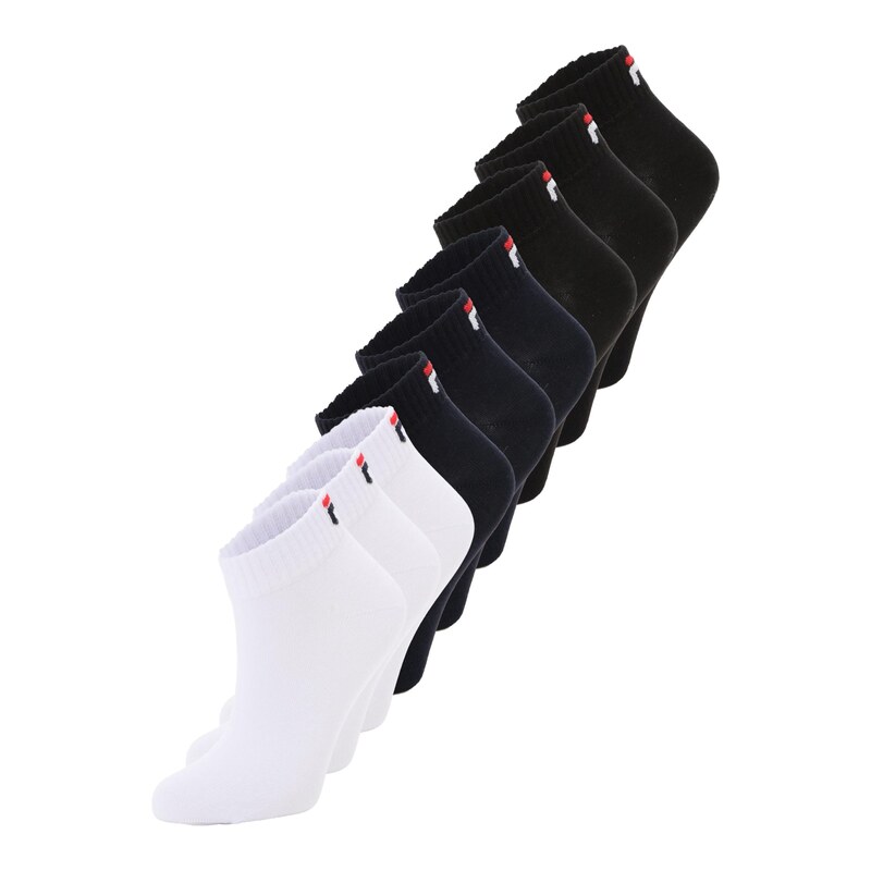 FILA Ponožky námořnická modř / černá / bílá