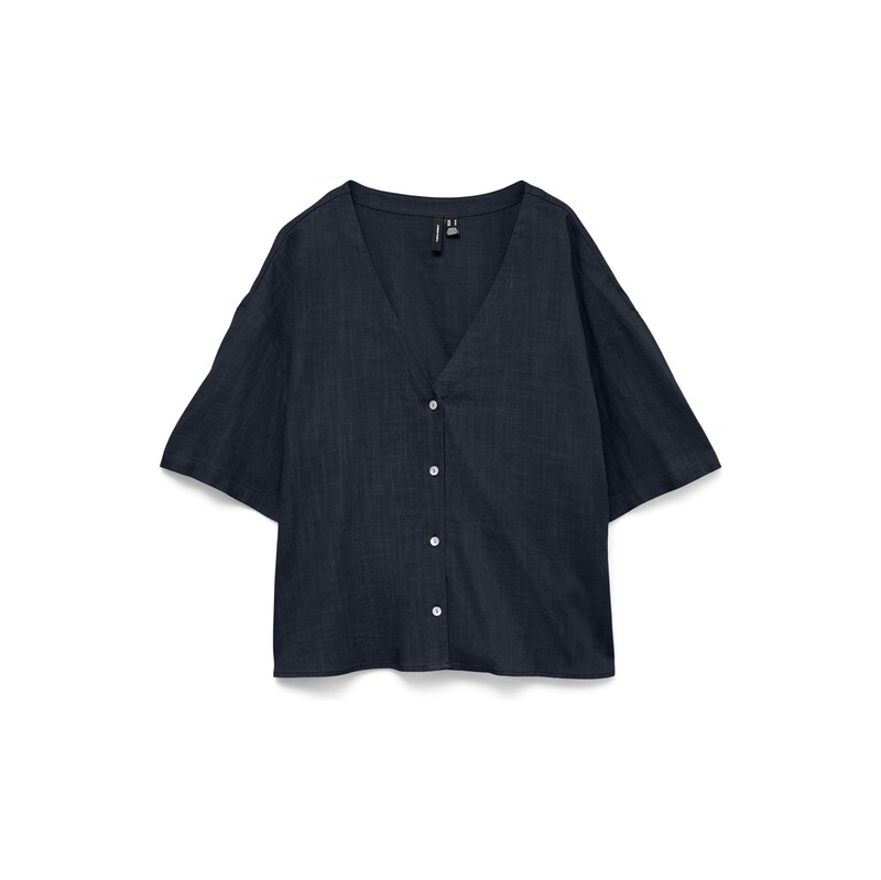 VERO MODA Halenka VMROSIE noční modrá 115562634