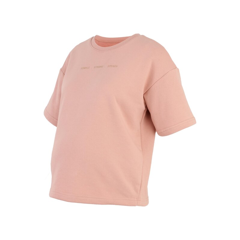 Only Maternity Mikina OLMELENA khaki / růžová 115562649