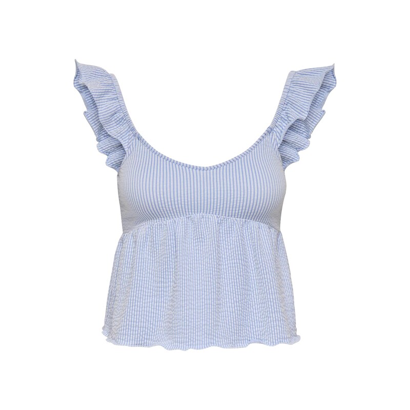 ONLY Halenka ONLMISTY světlemodrá / bílá 115562681
