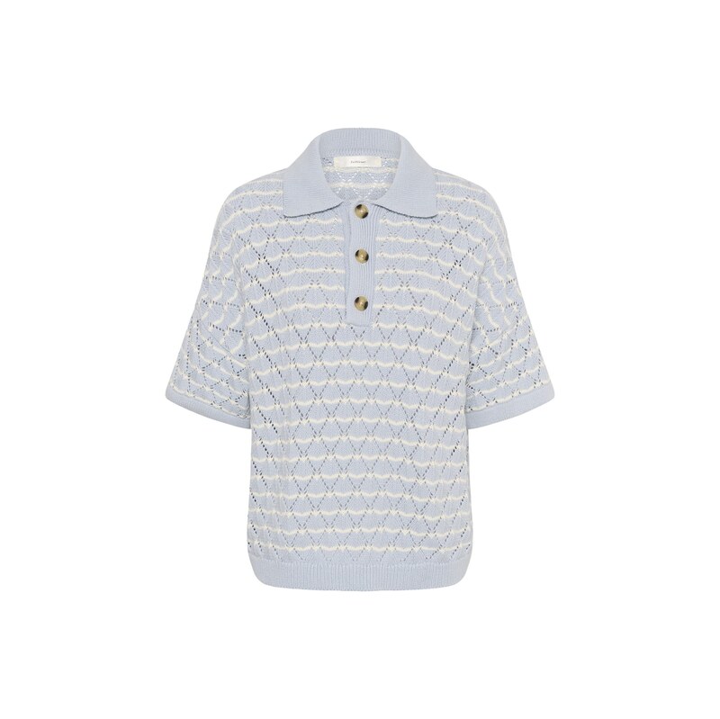 InWear Svetr IWBaletta béžová / světlemodrá 115562805
