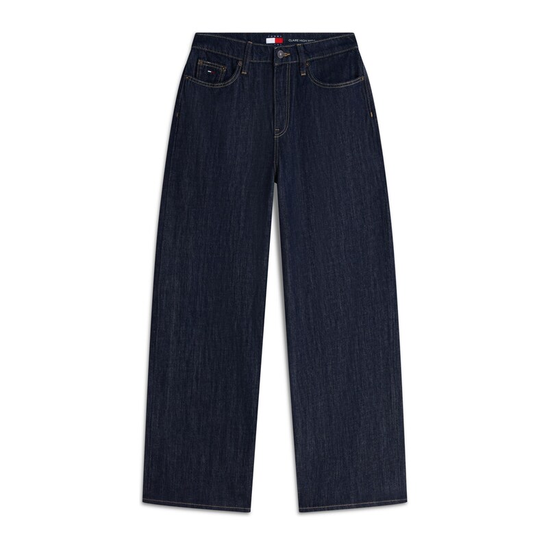 Tommy Jeans Džíny 'High Rise Wide Leg With' marine modrá