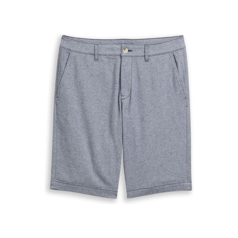 TOM TAILOR Chino kalhoty modrý melír